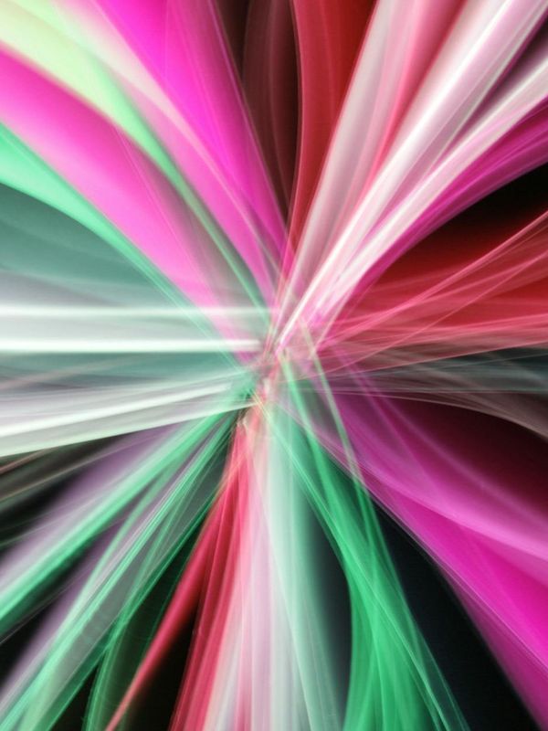 Abstract dynamic lines representing energy flow and balance